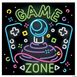 Video Game GIANT 6 ft b 6 ft Backdrop